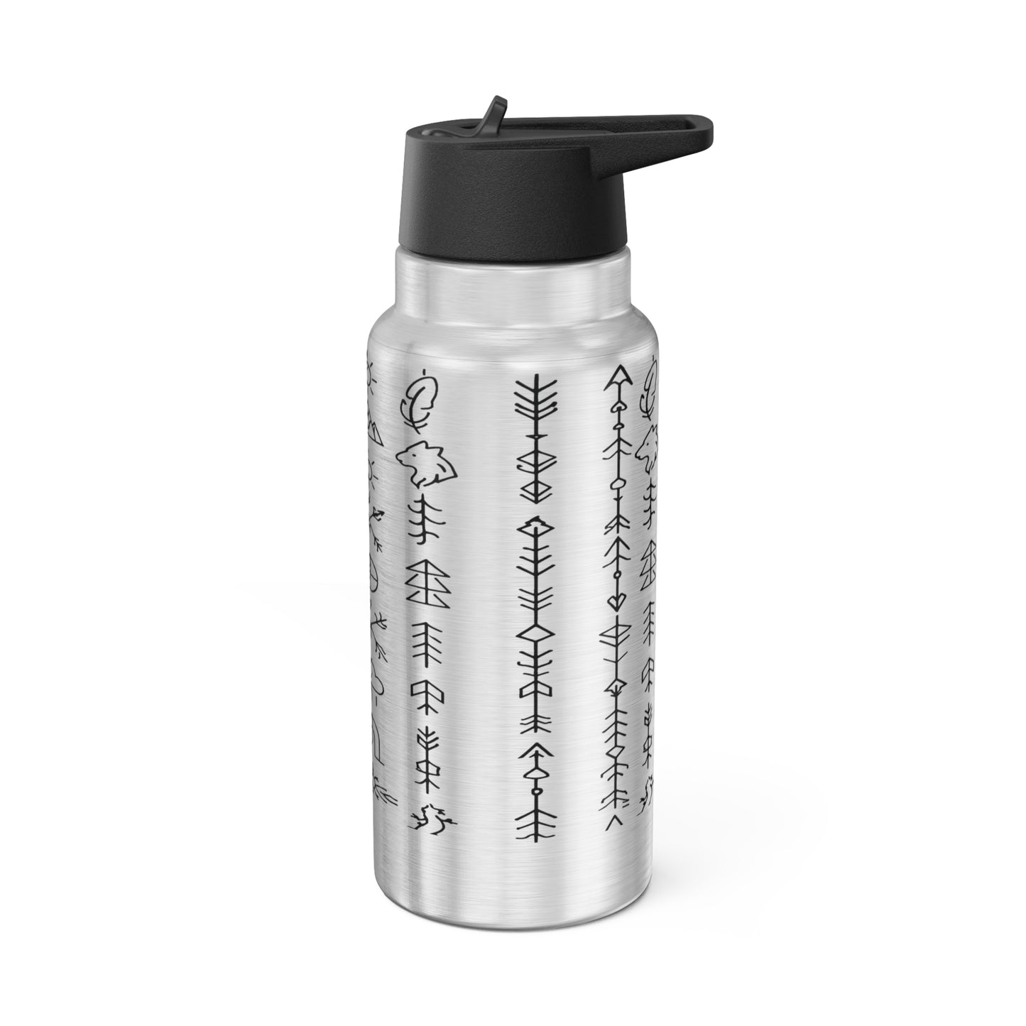 Tribal Adventure Edelstahl Trinkflasche