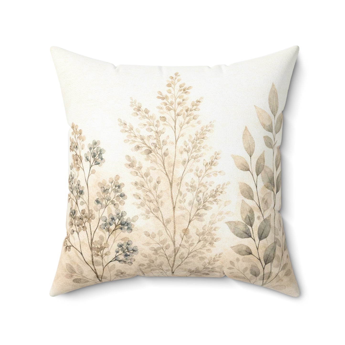 Dekokissen – Botanisches Aquarelldesign