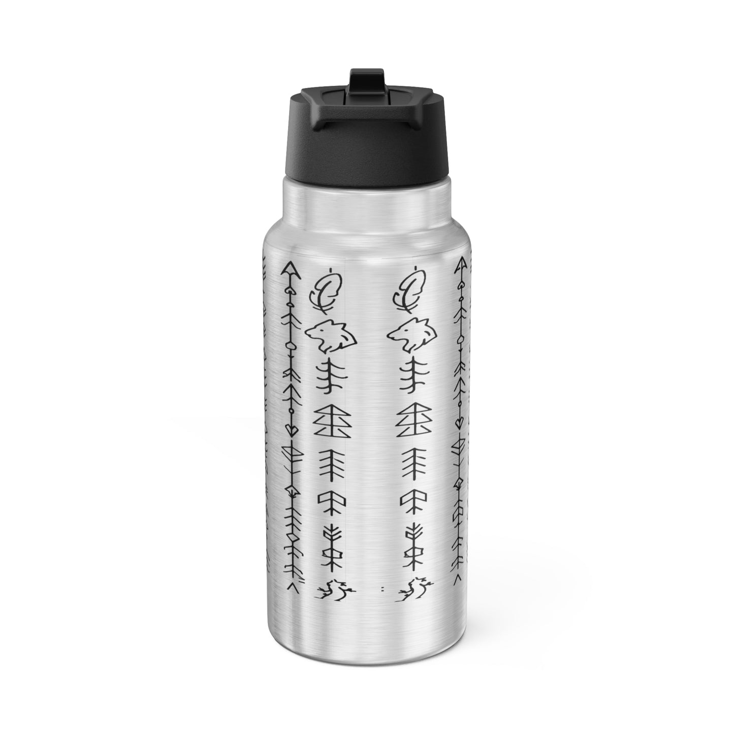 Tribal Adventure Edelstahl Trinkflasche