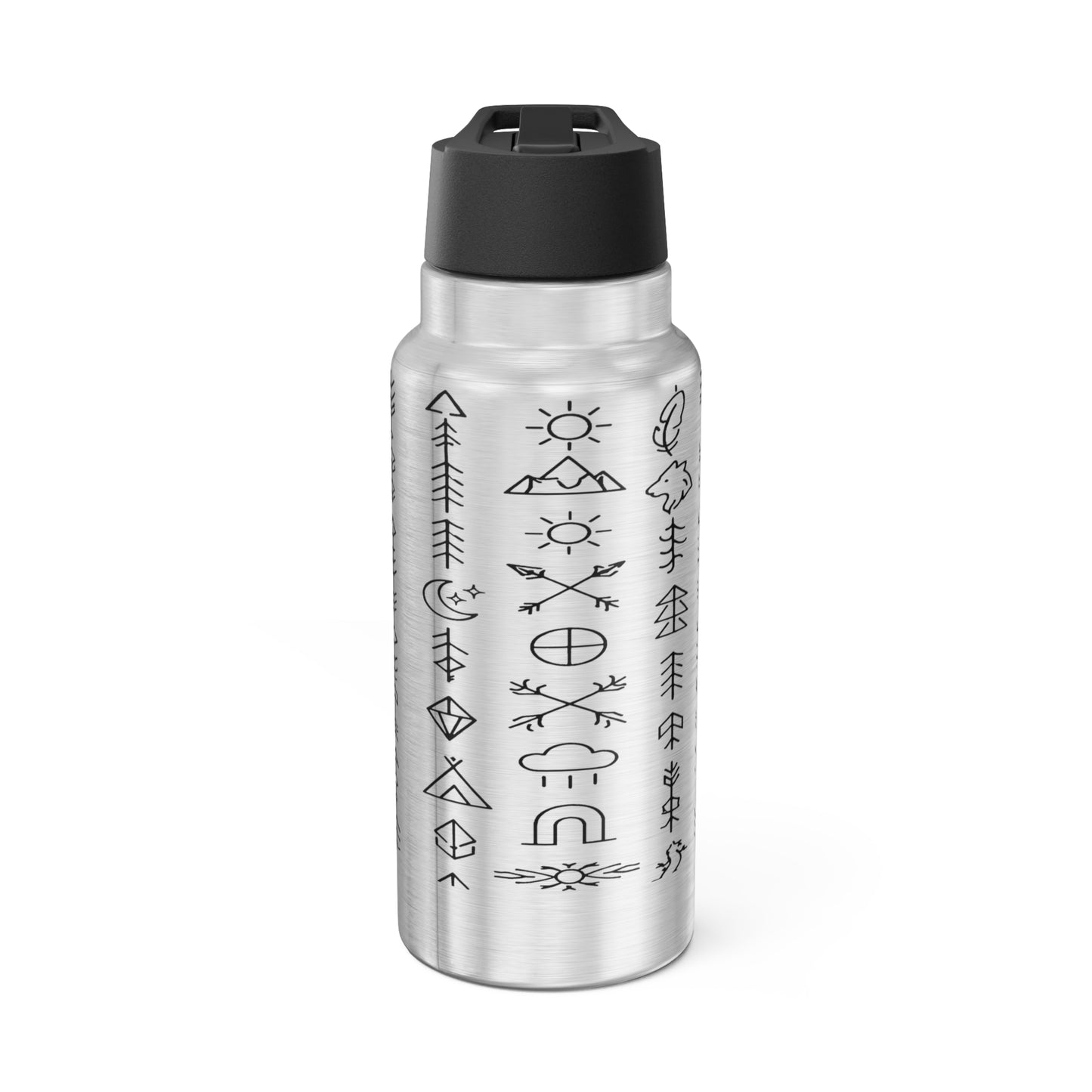 Tribal Adventure Edelstahl Trinkflasche