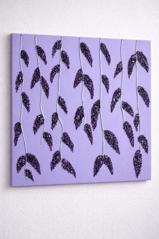 Amethyst Falling Leaves