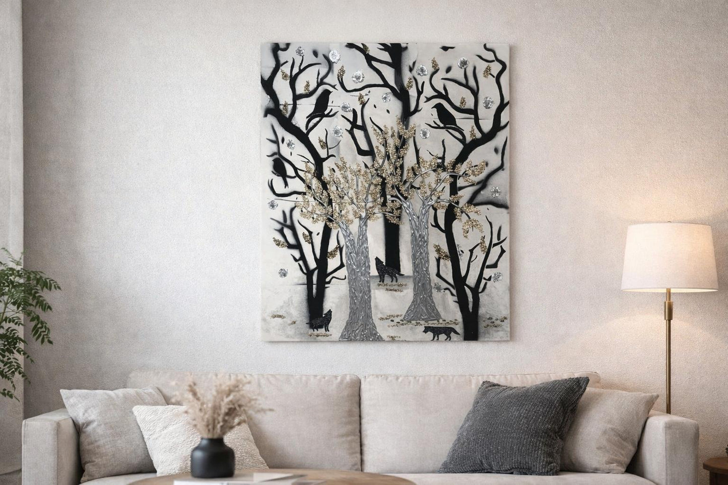 Silent Obsidian Forest
