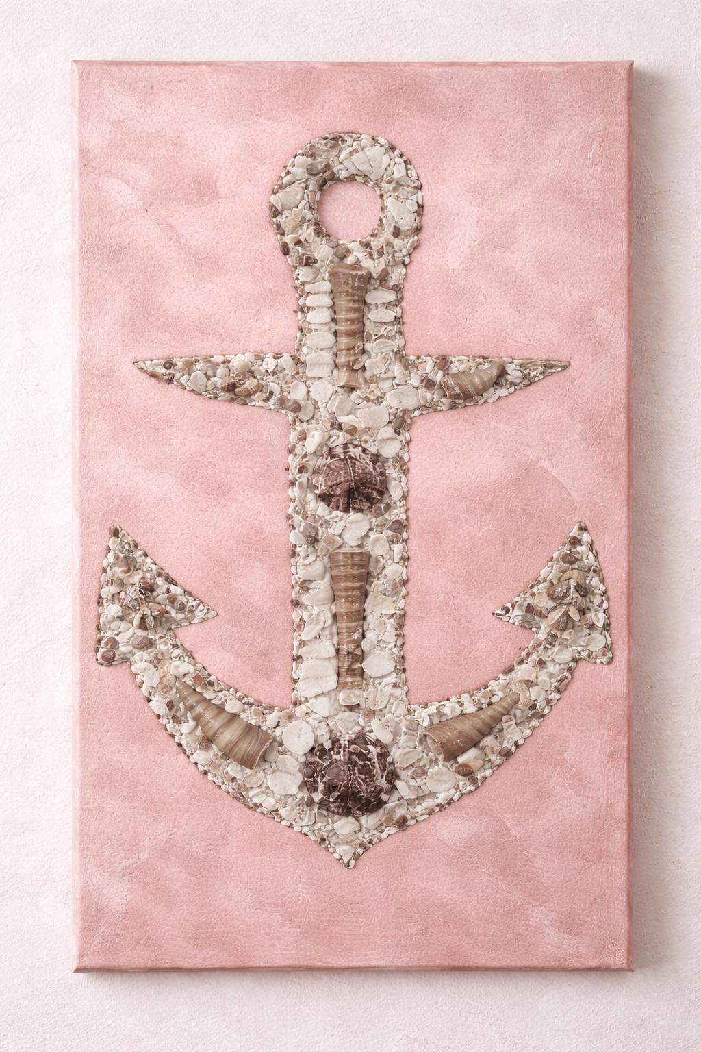 Muschelbild Anker